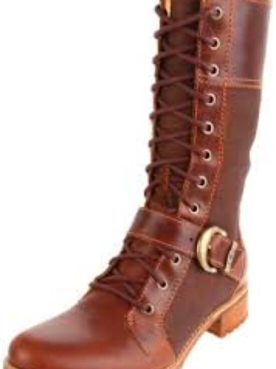 Timberland Shoes - Timberland Women's 26640 Bethel Buckle Lace-Up Combat Boots Size 7